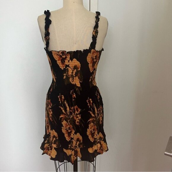 FAITHFULL THE BRAND Del mar Caribbean Mini Dress Size 4 - Picture 3 of 6